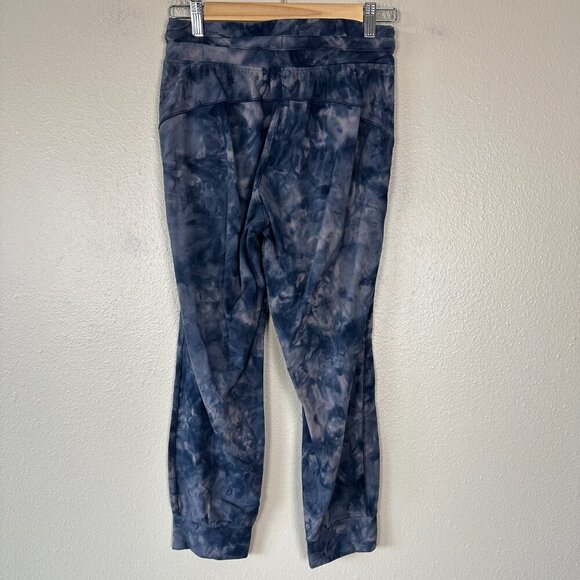 Lululemon Ready to Rulu Jogger Crop Pants Diamond Dye Lunar Rock True Navy 4 - Picture 4 of 5